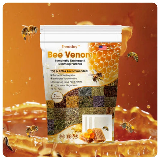 Bee Venom Lymphatic Drainage & Slimming Foot Patches 🌿👣